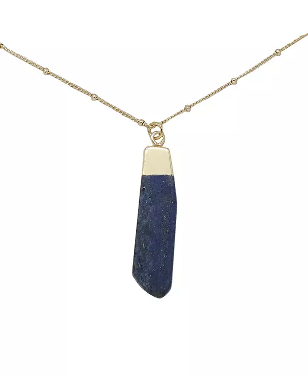 Ожерелье с подвеской из камня Charged, lapis
Ожерелье с подвеской из камня Charged, lapis