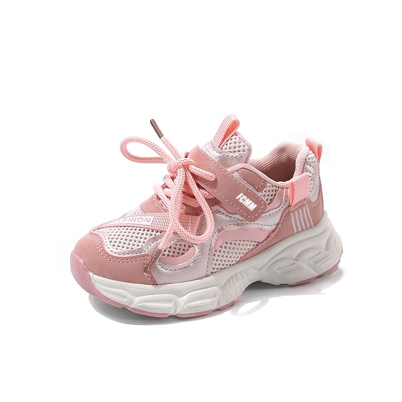 Нескользящие износостойкие низкие повседневные кроссовки для детей FCMM, розовый 
Нескользящие износостойкие низкие повседневные кроссовки для детей FCMM, розовый
