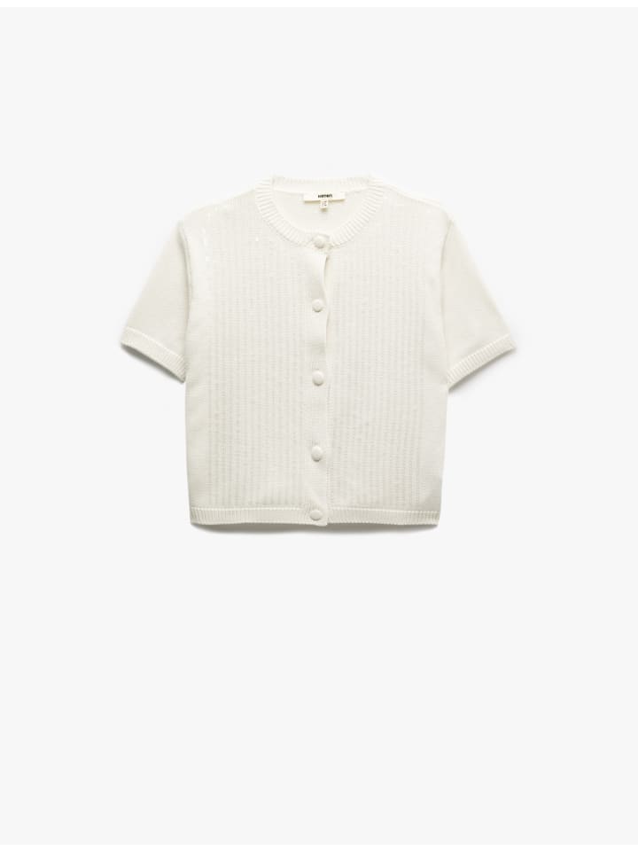 Кардиган цвета экрю KOTON
Кардиган цвета экрю KOTON