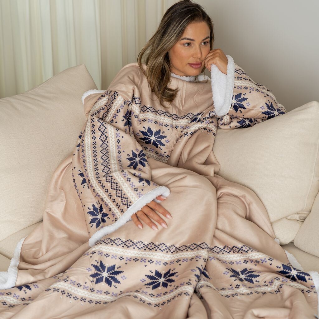 Snuggie — Одеяло с рукавами — Флисовое одеяло — Флисовое одеяло с рукавами — Очень теплое — Одеяло для телевизора — 100 % полиэстер — Двойная подкладка — 180 x 130 см Cosas, бежевый
Snuggie — Одеяло с рукавами — Флисовое одеяло — Флисовое одеяло с рукавами — Очень теплое — Одеяло для телевизора — 100 % полиэстер — Двойная подкладка — 180 x 130 см Cosas, бежевый
