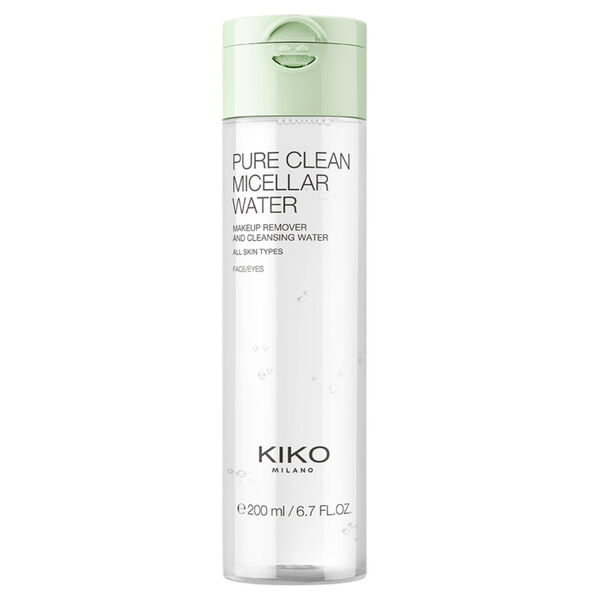 Мицеллярная вода для снятия макияжа, 200 мл Kiko Milano New pure clean micellar water
Мицеллярная вода для снятия макияжа, 200 мл Kiko Milano New pure clean micellar water