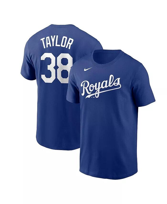 Мужская футболка с именем и номером Josh Taylor Royal Kansas City Royals Nike
Мужская футболка с именем и номером Josh Taylor Royal Kansas City Royals Nike