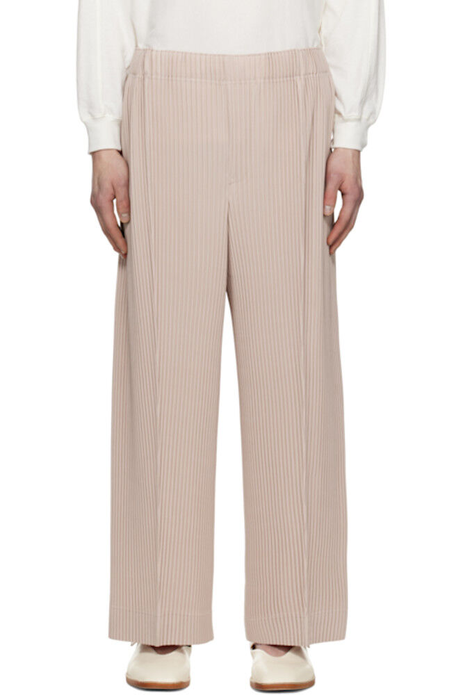 Бежевые брюки ежемесячного цвета в феврале HOMME PLISSÉ ISSEY MIYAKE
Бежевые брюки ежемесячного цвета в феврале HOMME PLISSÉ ISSEY MIYAKE