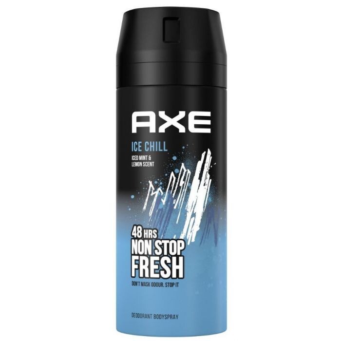 Спрей для тела Ice Chill Desodorante Body Spray Axe, 150
Спрей для тела Ice Chill Desodorante Body Spray Axe, 150