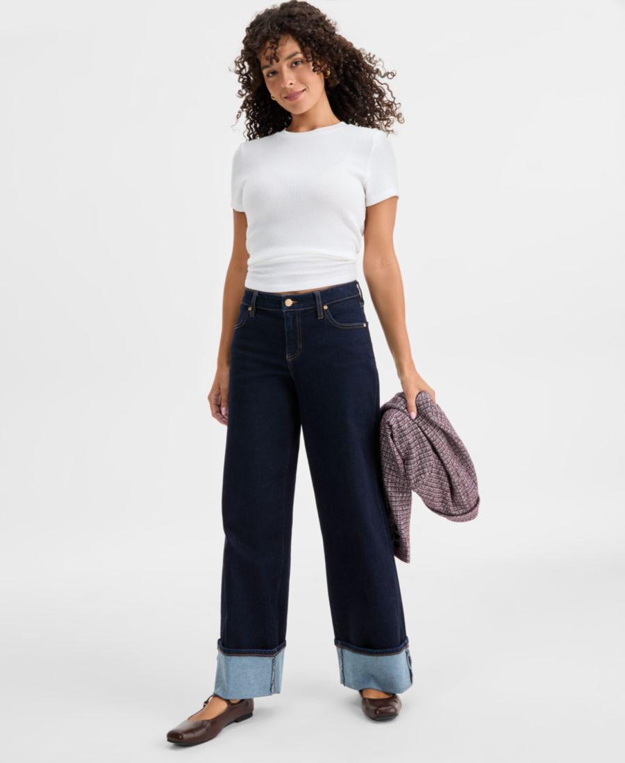 Женские джинсы Morgan с отворотами и широкими штанинами Liverpool Los Angeles, Indigo Rinse
Женские джинсы Morgan с отворотами и широкими штанинами Liverpool Los Angeles, Indigo Rinse