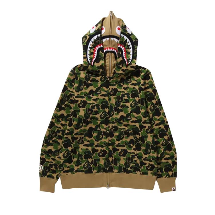 Худи BAPE ABC Camo Double Shark Full Zip 'Green', зеленый
Худи BAPE ABC Camo Double Shark Full Zip 'Green', зеленый