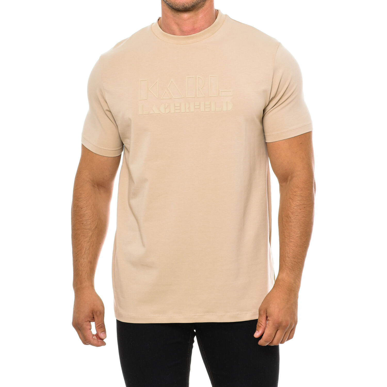 Футболка с коротким рукавом 755060 Karl Lagerfeld, бежевый
Футболка с коротким рукавом 755060 Karl Lagerfeld, бежевый