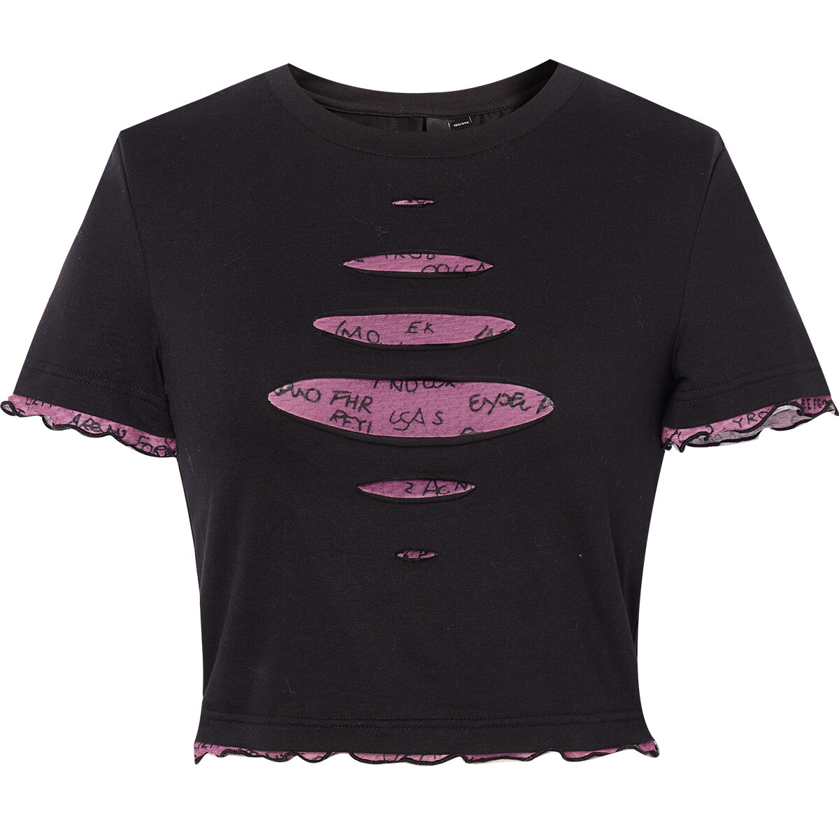 Женский укороченный топ I'M ONE, Черный
Женский укороченный топ I'M ONE, Черный