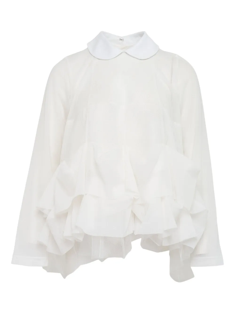 Блузка с рюшами Comme des Garçons TAO, белый
Блузка с рюшами Comme des Garçons TAO, белый
