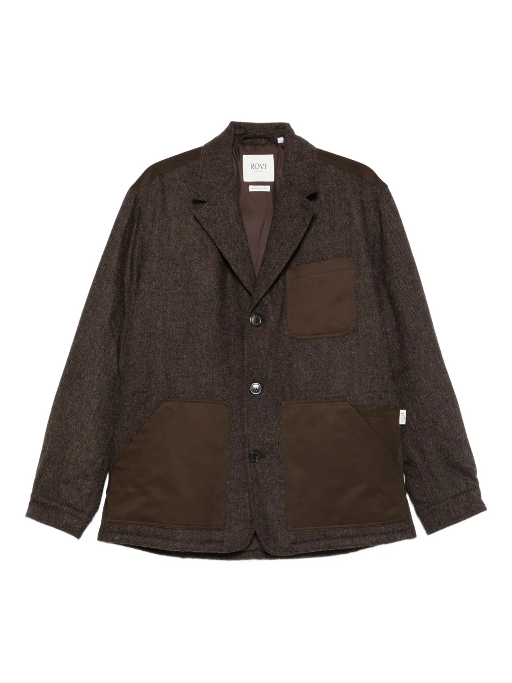 Шерстяная куртка с узором в елочку ROVI lucca, коричневый
Шерстяная куртка с узором в елочку ROVI lucca, коричневый