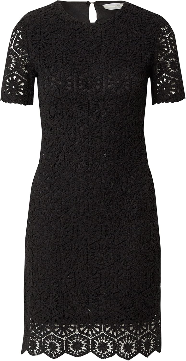 Guess женское платье-свитер Charlotte Crochet, Jet Black A
Guess женское платье-свитер Charlotte Crochet, Jet Black A