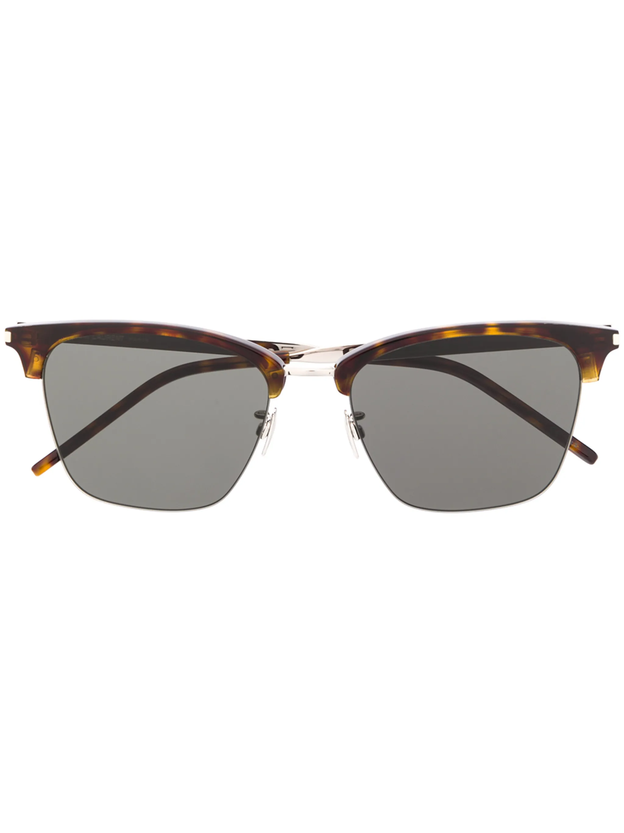Солнцезащитные очки черепаховой расцветки Saint Laurent Eyewear, коричневый
Солнцезащитные очки черепаховой расцветки Saint Laurent Eyewear, коричневый