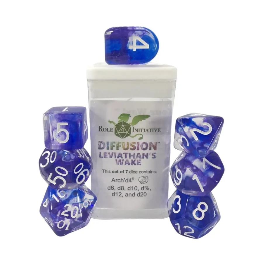 Набор Diffusion Poly — «Пробуждение Левиафана» с символом существа (7), Class & Creature Dice - Poly Sets
Набор Diffusion Poly — «Пробуждение Левиафана» с символом существа (7), Class & Creature Dice - Poly Sets
