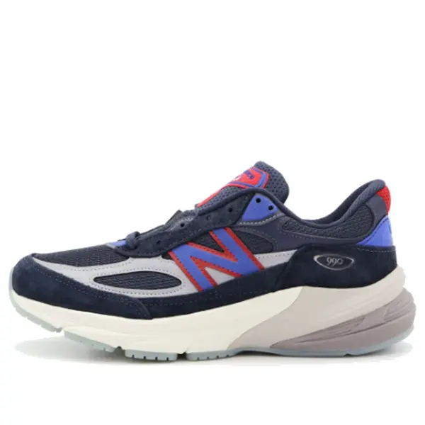 Кроссовки x kith x madison square garden 990v6 сделано в сша New Balance, синий 
Кроссовки x kith x madison square garden 990v6 сделано в сша New Balance, синий