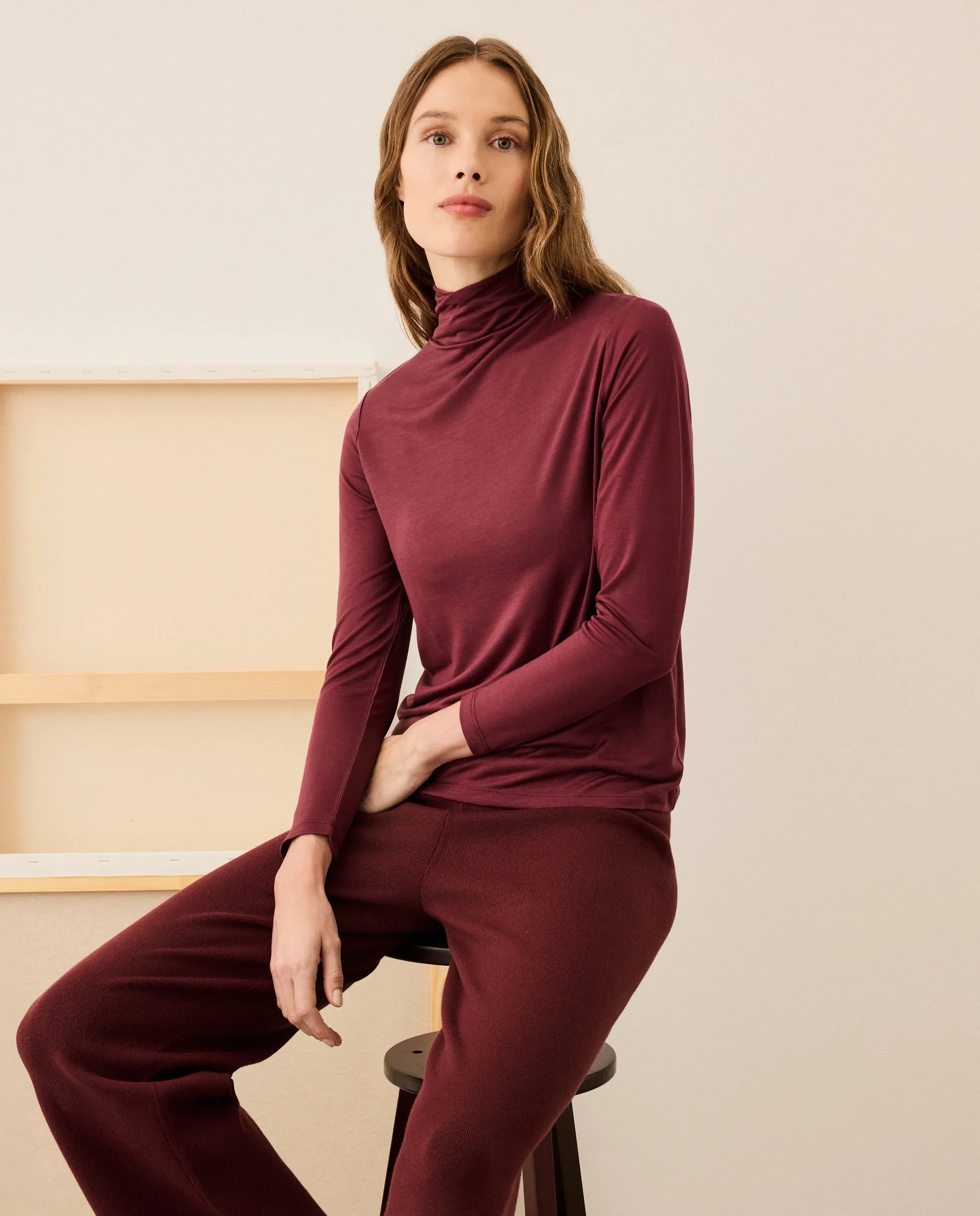 Женская футболка с высоким воротником Stella Rittwagen, бордовый, Красный, Женская футболка с высоким воротником Stella Rittwagen, бордовый
Женская футболка с высоким воротником Stella Rittwagen, бордовый, Красный, Женская футболка с высоким воротником Stella Rittwagen, бордовый