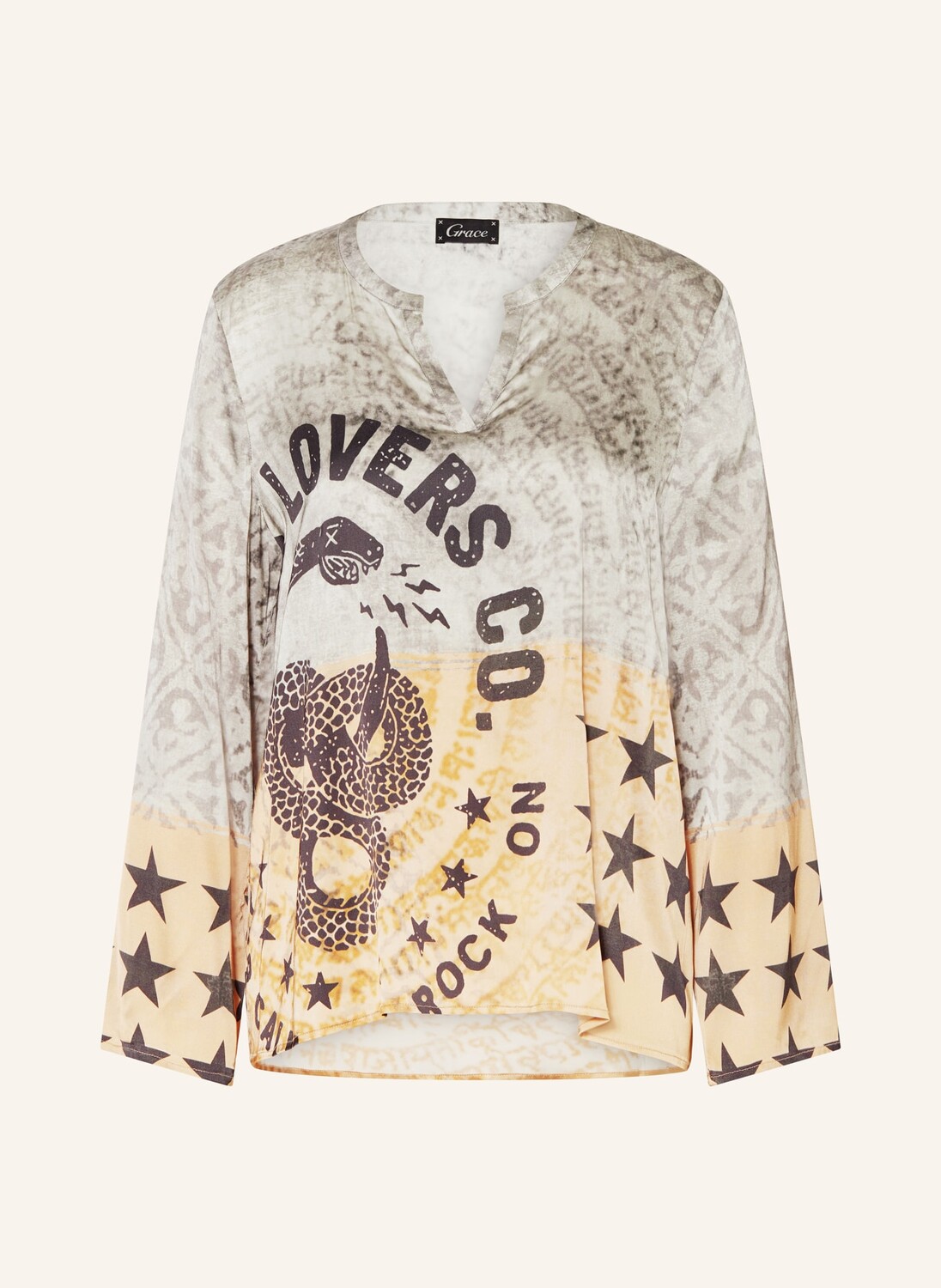 Блузка-Рубашка из атласа Grace, коричневый
Блузка-Рубашка из атласа Grace, коричневый