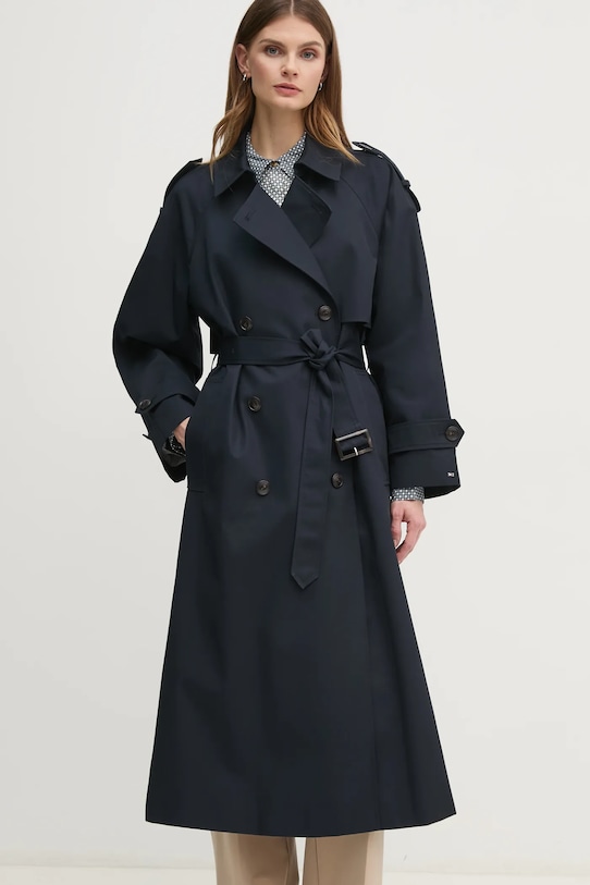 Хлопковый тренч Tommy Hilfiger, темно-синий
Хлопковый тренч Tommy Hilfiger, темно-синий