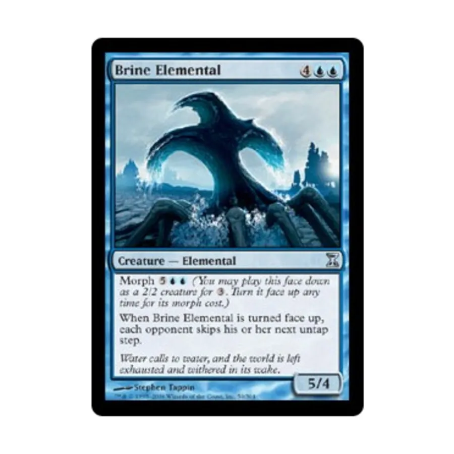 CCG Морской элементаль (U), MTG - Time Spiral
CCG Морской элементаль (U), MTG - Time Spiral