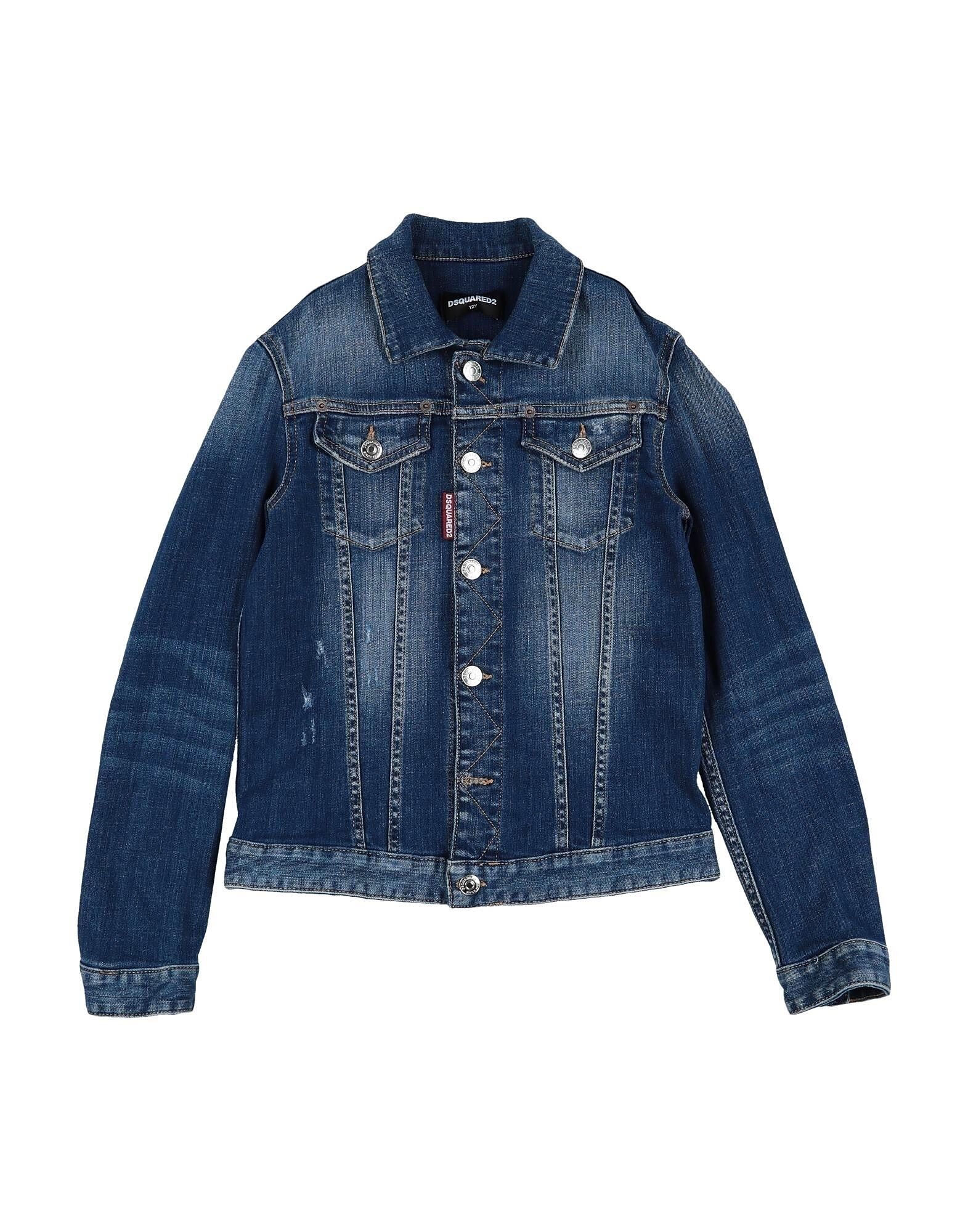 Джинсовая куртка для мальчиков Dsquared2, синий
Джинсовая куртка для мальчиков Dsquared2, синий