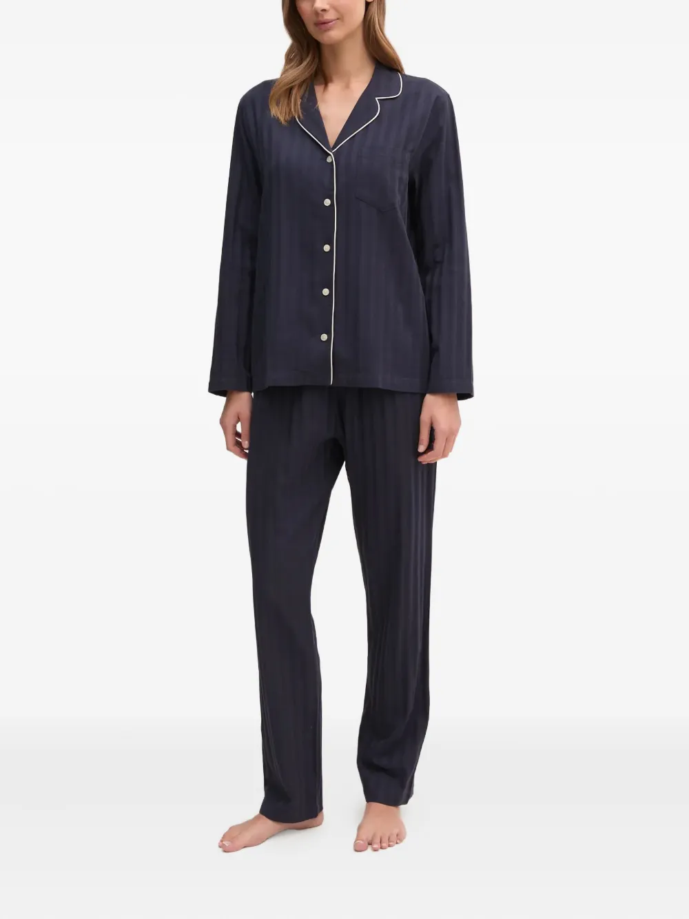 Пижама в полоску Gant, синий
Пижама в полоску Gant, синий