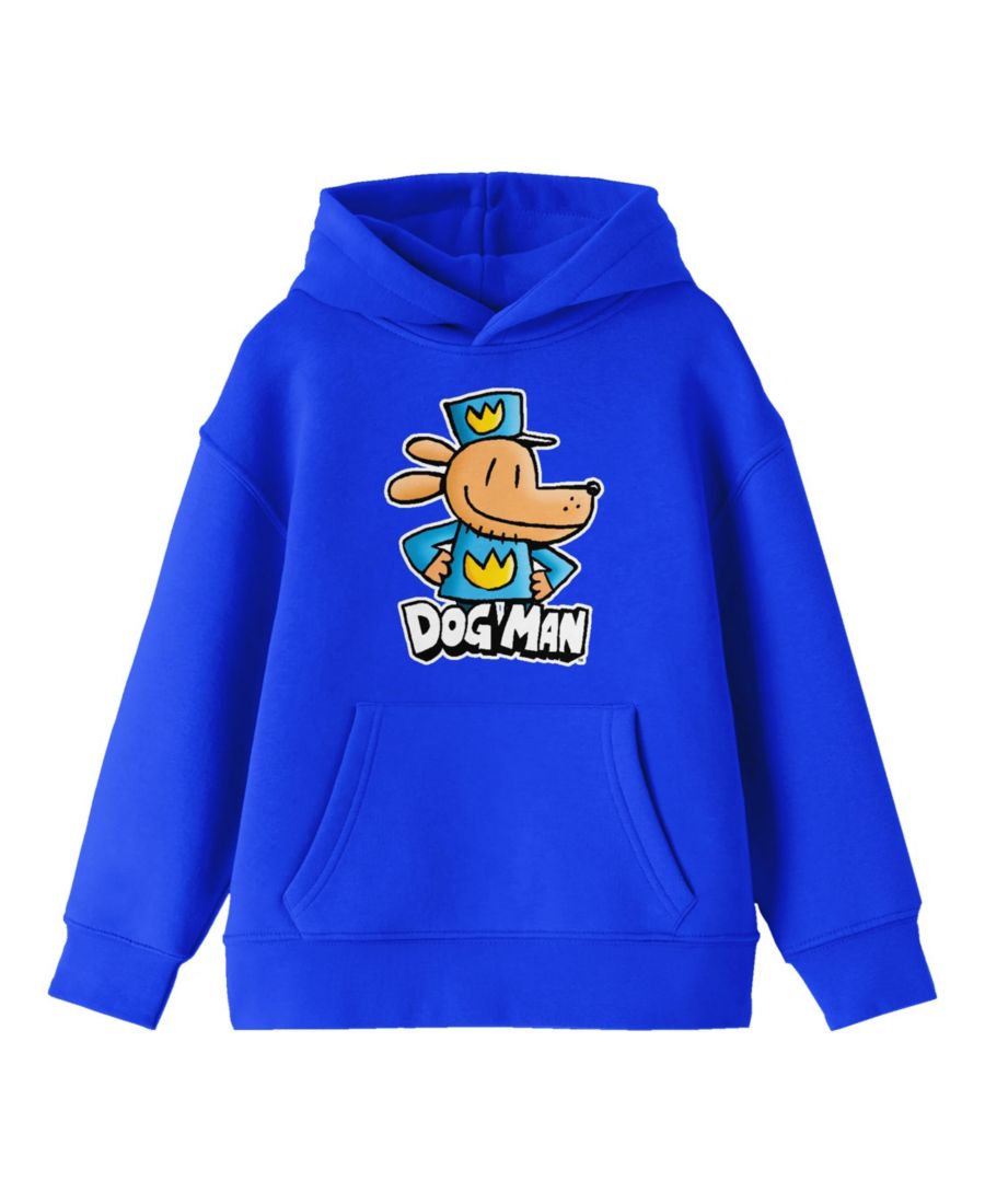 Детская толстовка с длинными рукавами и капюшоном, королевский синий, размер XL Dog Man, Blue
Детская толстовка с длинными рукавами и капюшоном, королевский синий, размер XL Dog Man, Blue