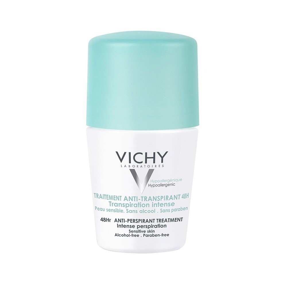 Vichy Traitement Anti-Traspirant 48H, шариковый антиперспирант, эффективность 48 часов
Vichy Traitement Anti-Traspirant 48H, шариковый антиперспирант, эффективность 48 часов