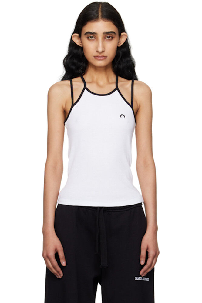 SSENSE Эксклюзивная белая майка для теннисного корта Marine Serre
SSENSE Эксклюзивная белая майка для теннисного корта Marine Serre