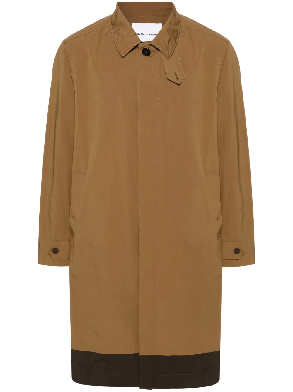 Парка с потайной застежкой White Mountaineering, коричневый
Парка с потайной застежкой White Mountaineering, коричневый