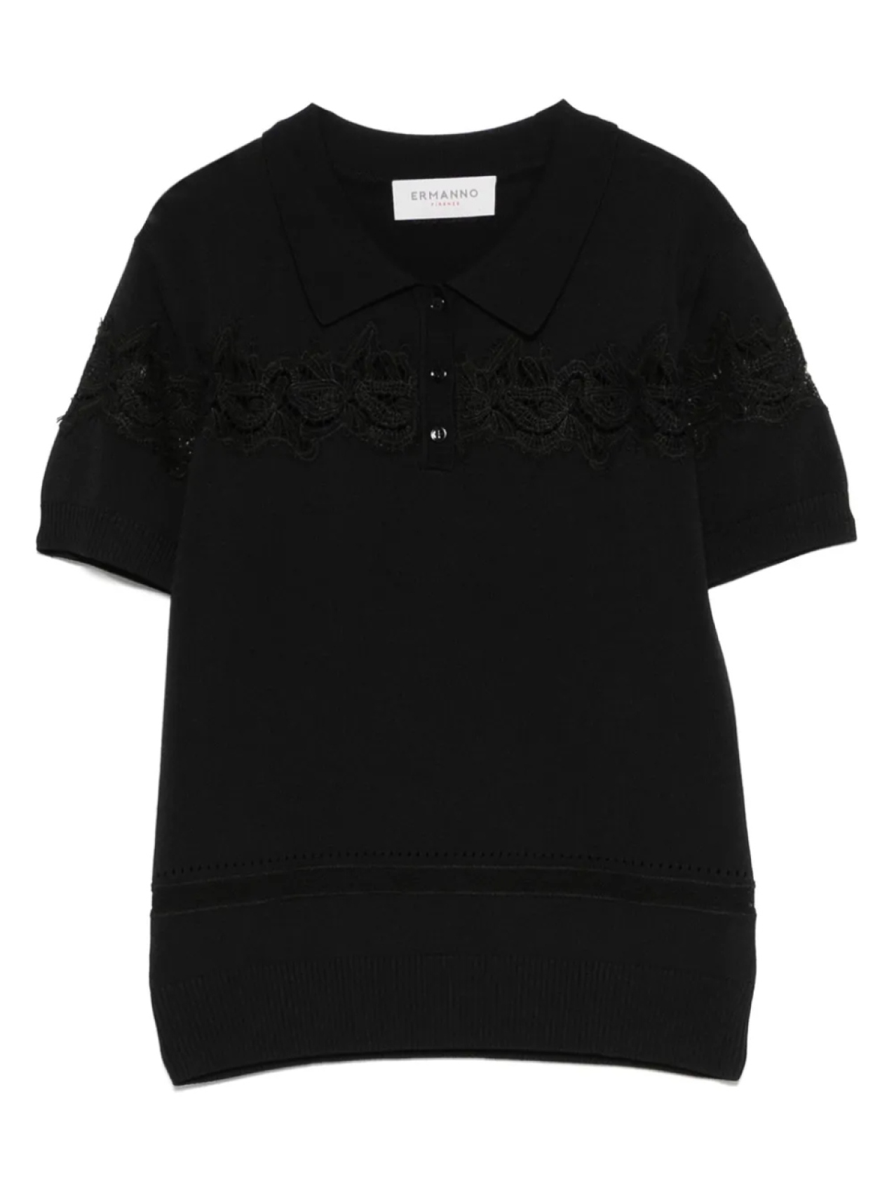 Поло с короткими рукавами ERMANNO FIRENZE, черный
Поло с короткими рукавами ERMANNO FIRENZE, черный