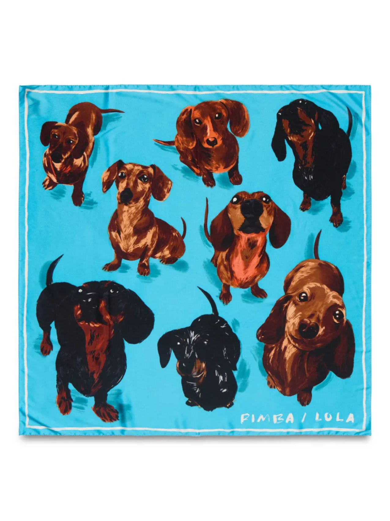 Шарф с принтом Bimba y Lola, синий
Шарф с принтом Bimba y Lola, синий