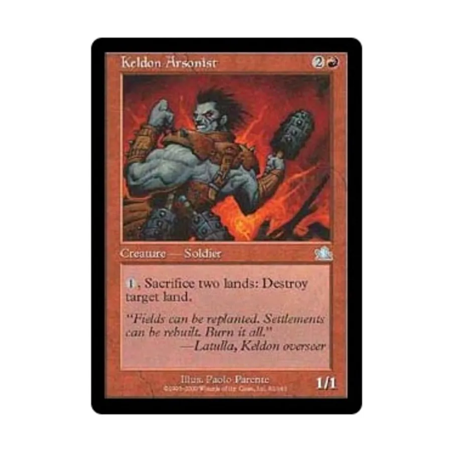 CCG Келдон Арсонист (Ю), MTG - Prophecy
CCG Келдон Арсонист (Ю), MTG - Prophecy