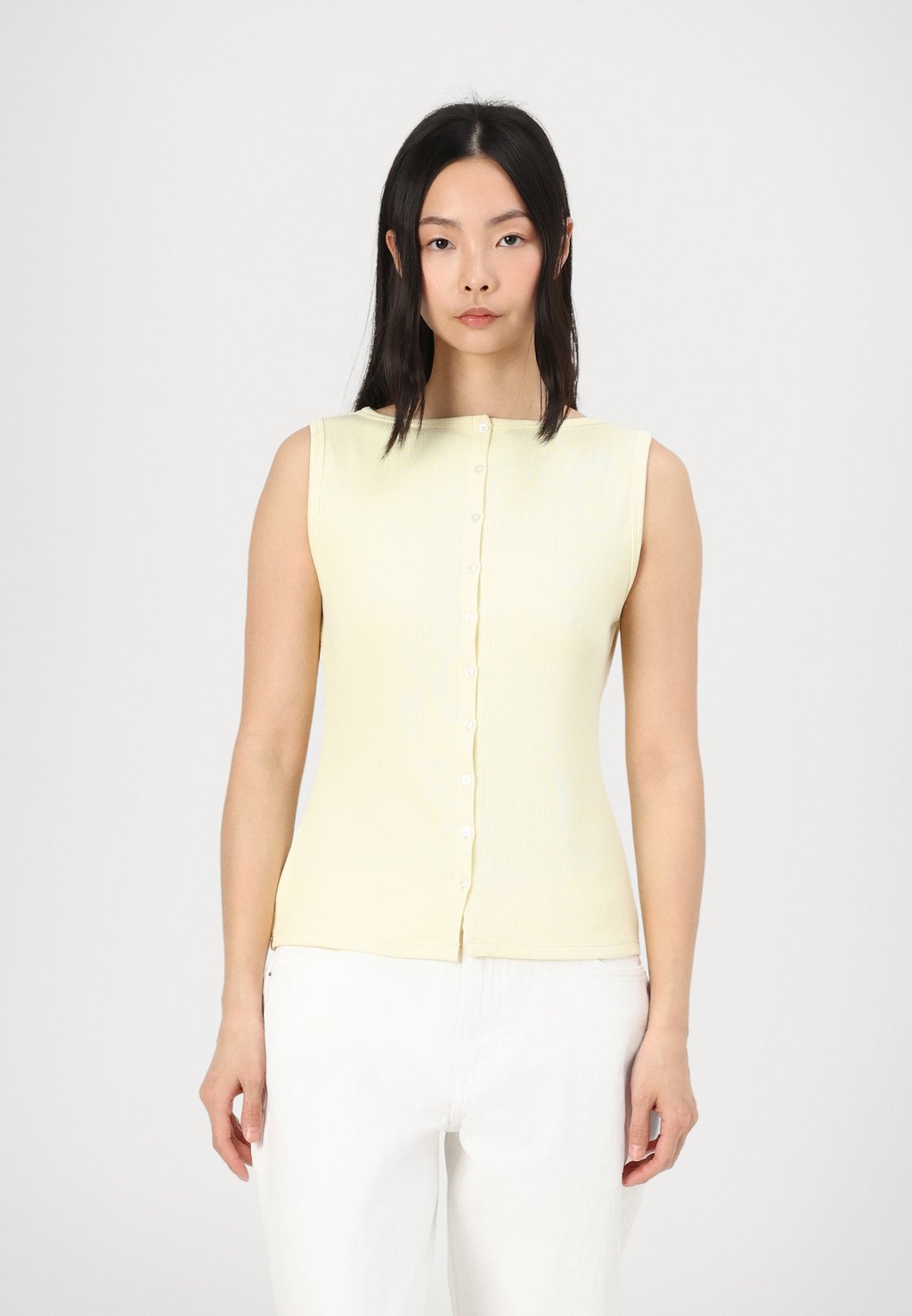 Топ BARE POWDERED SLASH NECK BUTTON THROUGH LONGLINE Abercrombie & Fitch, светло-желтый
Топ BARE POWDERED SLASH NECK BUTTON THROUGH LONGLINE Abercrombie & Fitch, светло-желтый