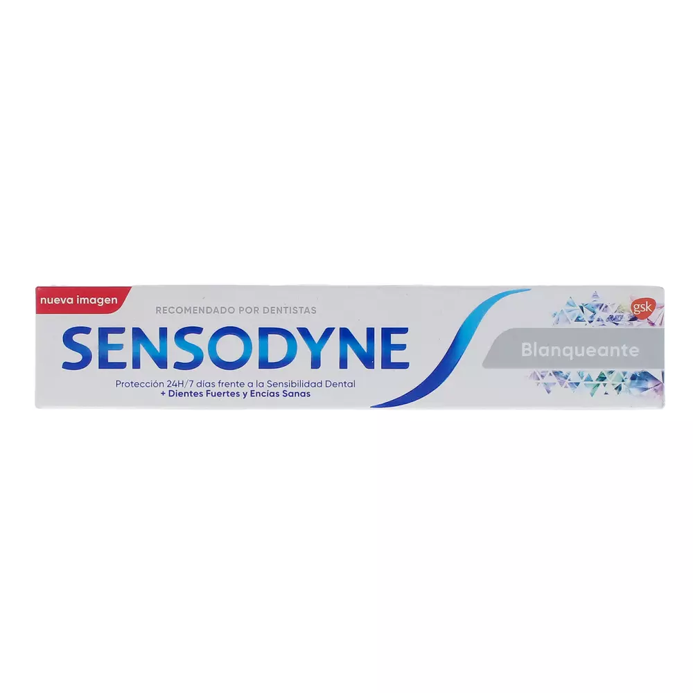 Зубная паста Blanqueante crema dental Sensodyne, 75 мл.
Зубная паста Blanqueante crema dental Sensodyne, 75 мл.