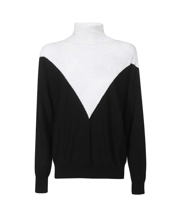 Ребристый свитер с высоким воротником Emporio Armani, мультиколор
Ребристый свитер с высоким воротником Emporio Armani, мультиколор