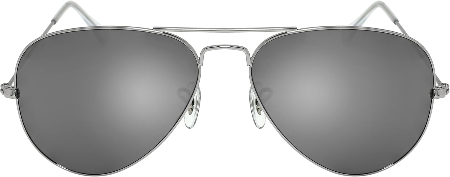 Солнцезащитные очки-авиаторы Edge I-Wear Quality Metal для мужчин и женщин с маленьким лицом, с поляризованными минеральными линзами премиум-класса QME08-PIR-1004 (Sm) EDGEIWEAR, Silver Frame/Polarized White Glass Mirrored Lens
Солнцезащитные очки-авиаторы Edge I-Wear Quality Metal для мужчин и женщин с маленьким лицом, с поляризованными минеральными линзами премиум-класса QME08-PIR-1004 (Sm) EDGEIWEAR, Silver Frame/Polarized White Glass Mirrored Lens