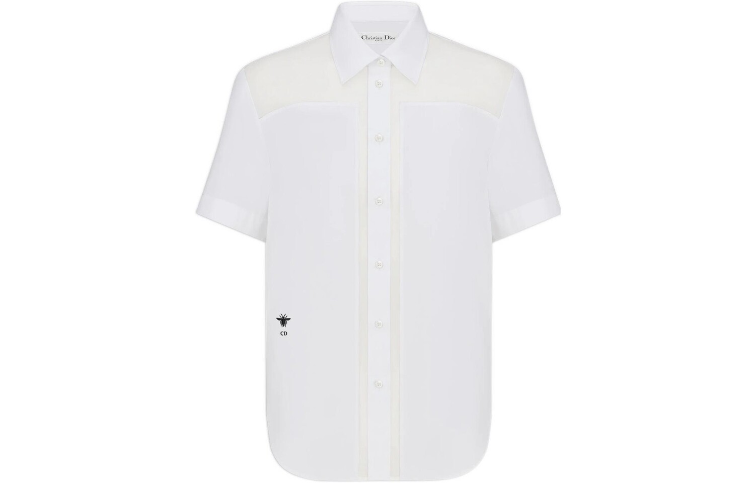 Рубашка женская Dior с короткими рукавами, белый
Рубашка женская Dior с короткими рукавами, белый