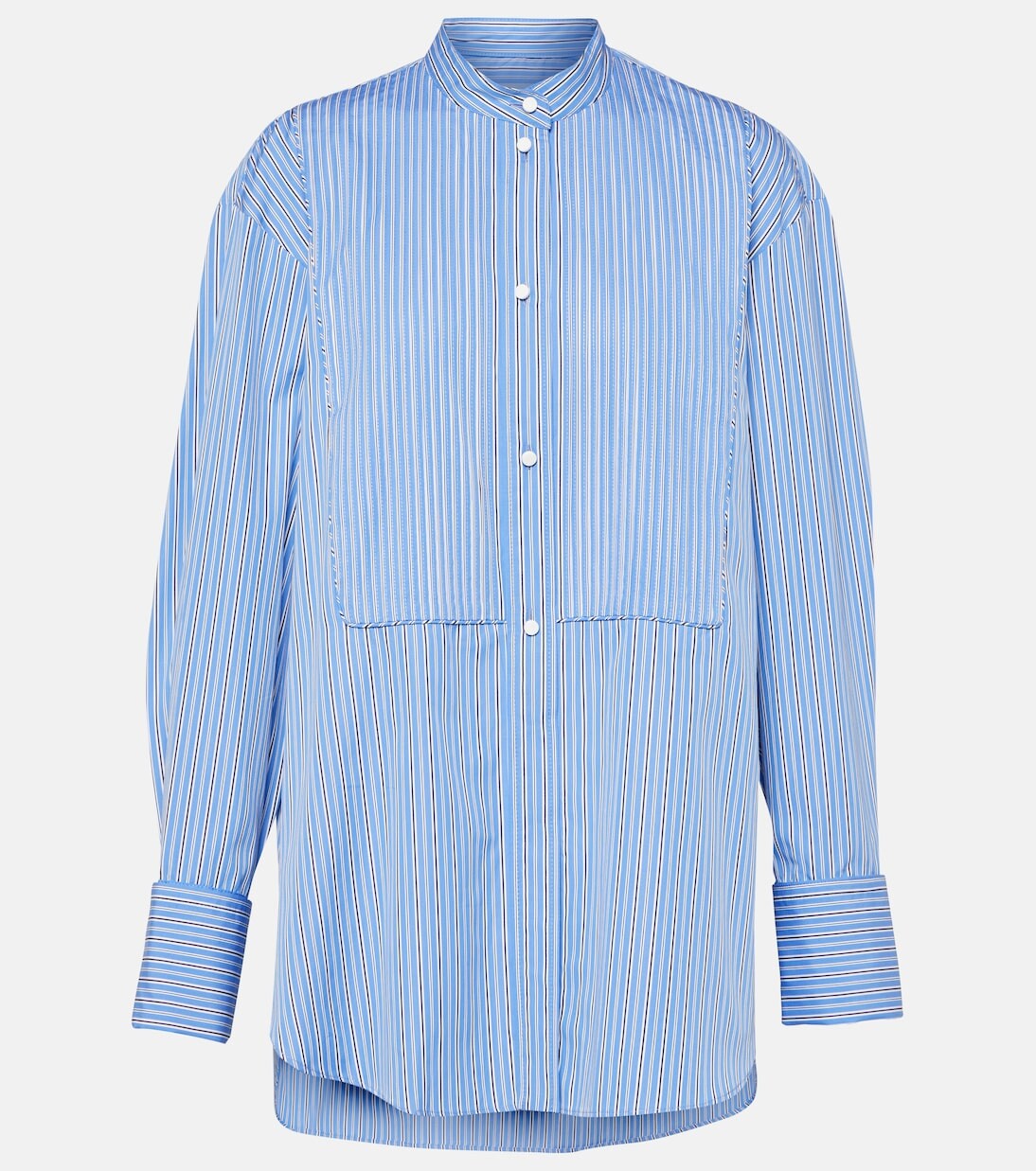 Рубашка из хлопка с оборками Isabel Marant, синий
Рубашка из хлопка с оборками Isabel Marant, синий