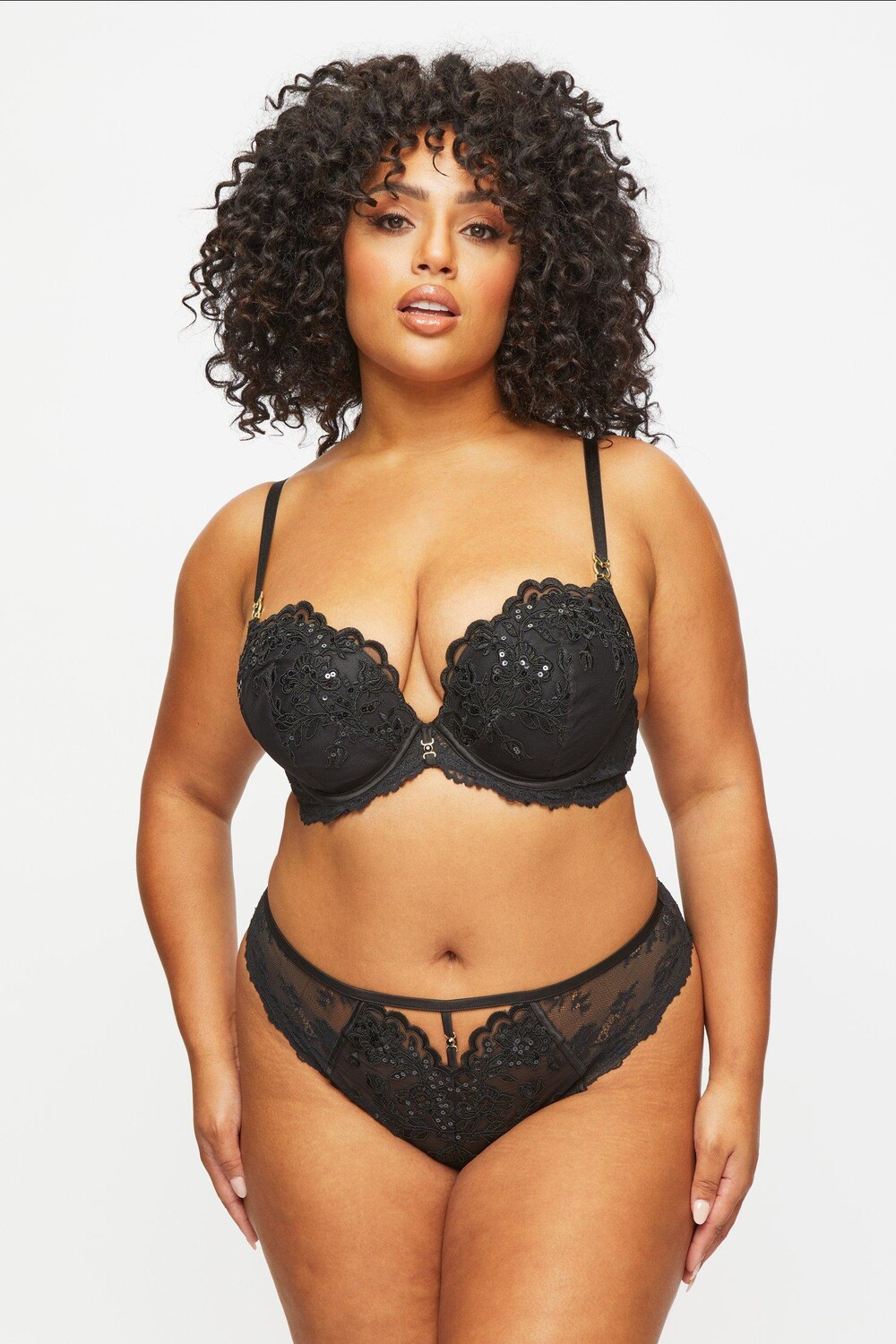 Черные мягкие шорты с глубоким вырезом The Icon Fuller Bust DD+ Ann Summers, черный
Черные мягкие шорты с глубоким вырезом The Icon Fuller Bust DD+ Ann Summers, черный