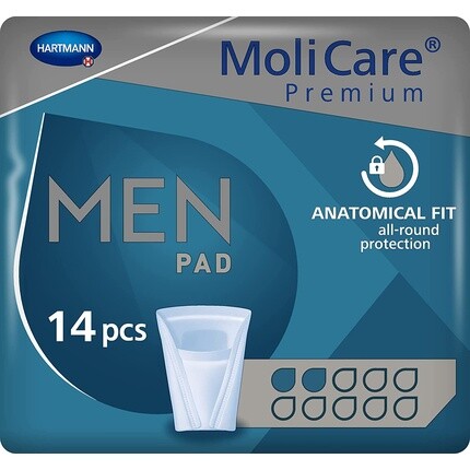 Прокладки для мужчин Molicare Premium 2 капли 14 шт. Paul Hartmann Ag
Прокладки для мужчин Molicare Premium 2 капли 14 шт. Paul Hartmann Ag