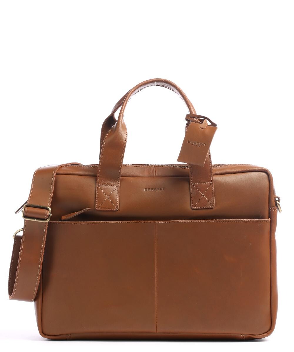 Винтажный кожаный портфель Jesse 15 дюймов Burkely, коричневый
Винтажный кожаный портфель Jesse 15 дюймов Burkely, коричневый