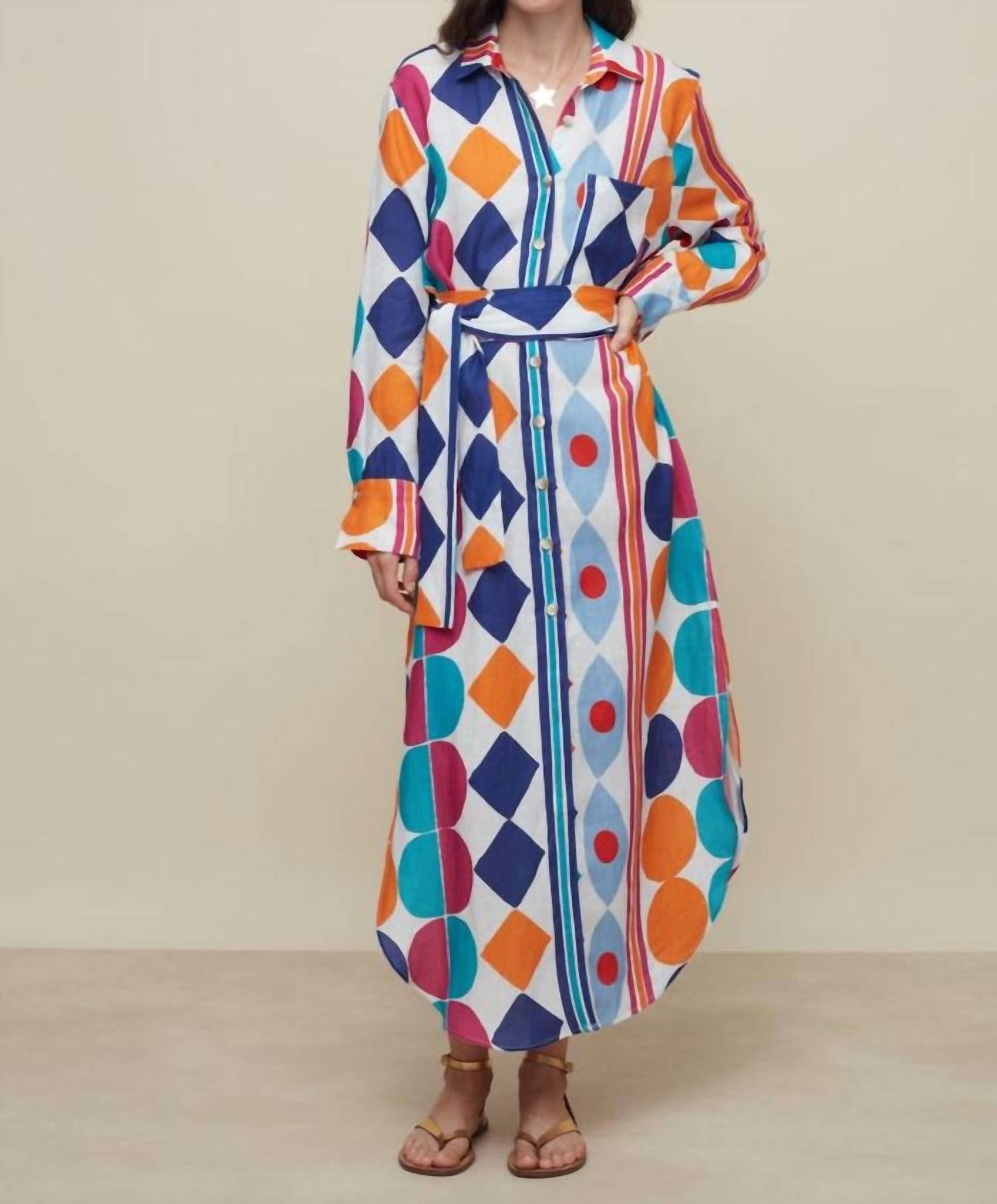 Длинное цирковое платье Positano в цвете Multi Galeria
Длинное цирковое платье Positano в цвете Multi Galeria