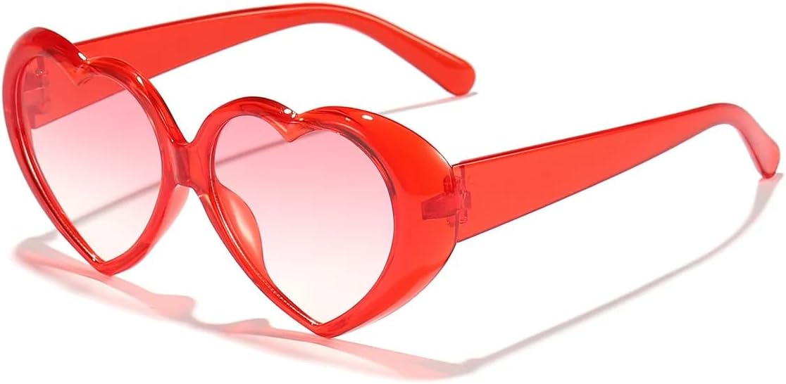 Солнцезащитные очки для мужчин и женщин - защита UV400 - маленькая оправа с цветными линзами в форме сердечка, для занятий спортом на открытом воздухе и вождения DSVIGF, Red
Солнцезащитные очки для мужчин и женщин - защита UV400 - маленькая оправа с цветными линзами в форме сердечка, для занятий спортом на открытом воздухе и вождения DSVIGF, Red