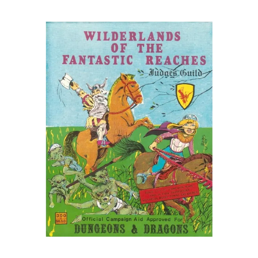 Модуль Wilderlands of the Fantastic Reaches (3rd Printing), Dungeons & Dragons Fantasy Modules (W - Z) (Judges Guild)
Модуль Wilderlands of the Fantastic Reaches (3rd Printing), Dungeons & Dragons Fantasy Modules (W - Z) (Judges Guild)