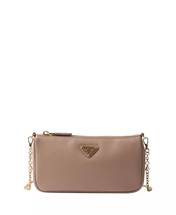 Миниатюрная сумка из сафьяновой кожи Prada, розовый
Миниатюрная сумка из сафьяновой кожи Prada, розовый