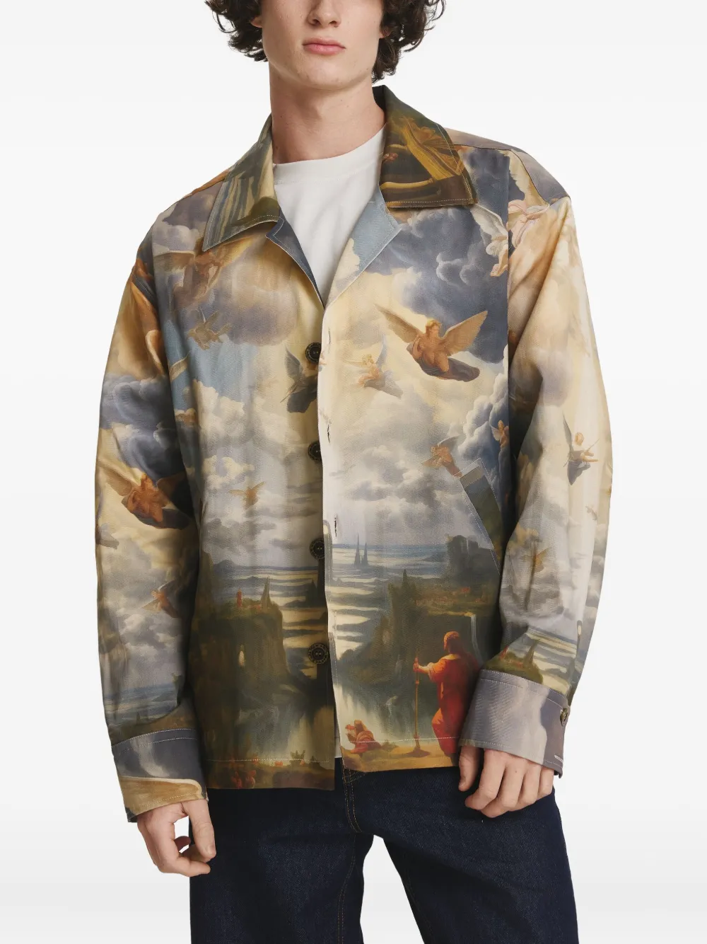 Рубашка-овершот Judgement Day Irina Voinea, серый
Рубашка-овершот Judgement Day Irina Voinea, серый