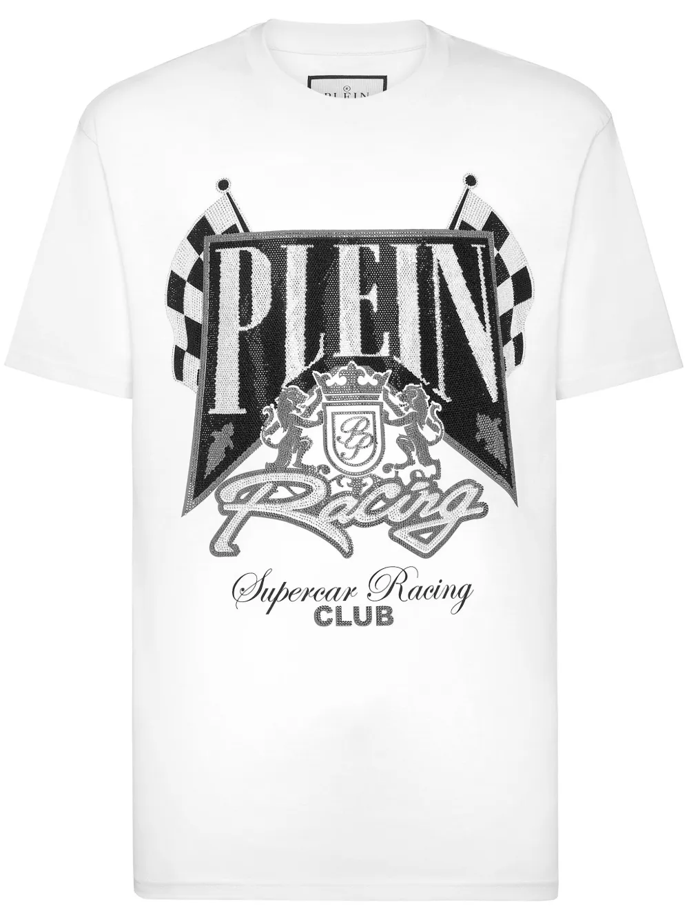Футболка Strass Racing Club Philipp Plein, белый
Футболка Strass Racing Club Philipp Plein, белый