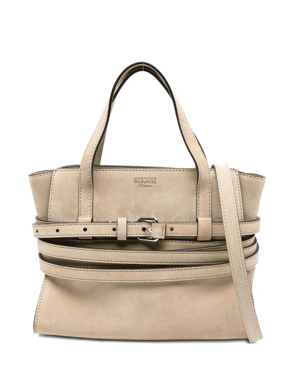 Сумка-шоппер Tie Me с ремнем Moschino, нейтральный
Сумка-шоппер Tie Me с ремнем Moschino, нейтральный
