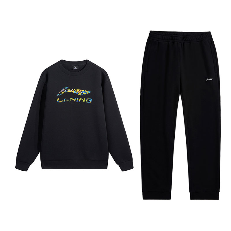 Толстовка Li-Ning, мужской комплект из 2 предметов, черный top+черный pants
Толстовка Li-Ning, мужской комплект из 2 предметов, черный top+черный pants