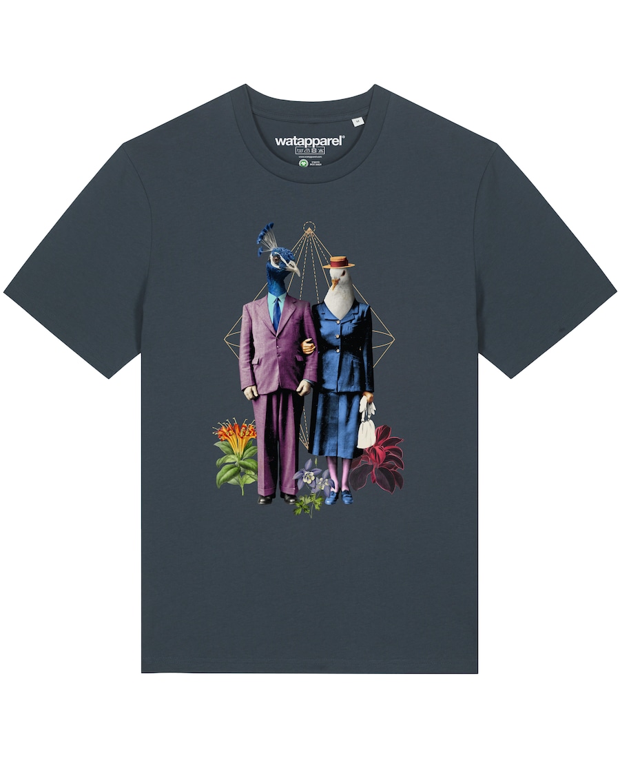 Рубашка Watapparel Fancy Birds, антрацит
Рубашка Watapparel Fancy Birds, антрацит