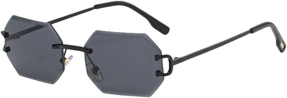 Модные женские солнцезащитные очки без оправы, восьмиугольные, с защитой от УФ-излучения UV400, без оправы, золотистые металлические прямоугольные очки для мужчин MUTYNE, Full Black
Модные женские солнцезащитные очки без оправы, восьмиугольные, с защитой от УФ-излучения UV400, без оправы, золотистые металлические прямоугольные очки для мужчин MUTYNE, Full Black